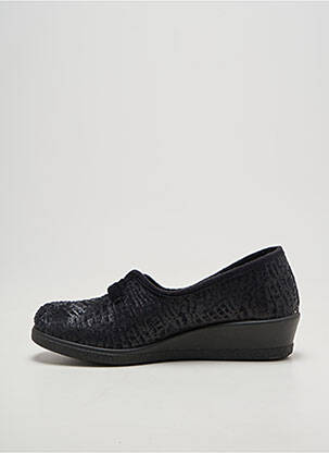 Chaussons/pantoufles voute plantaire talon plat jusqu'à 3cm noir ROHDE femme