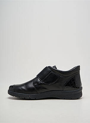 Bottines/boots tissage satiné talon plat jusqu'à 3cm noir ARA femme