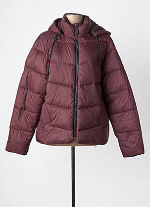 Doudoune poches sans capuche marron KAFFE femme