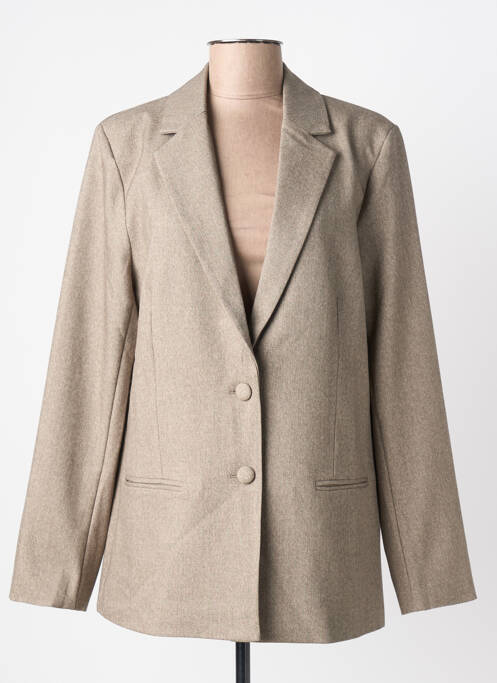 Blazer poches beige KAFFE femme