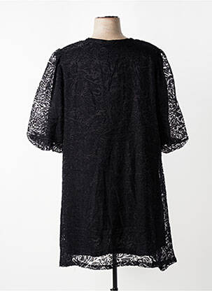 Tunique manches longues légère et transparente noir ZHENZI femme