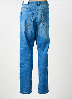 Jeans coupe slim stretch taille normale bleu ZHENZI femme