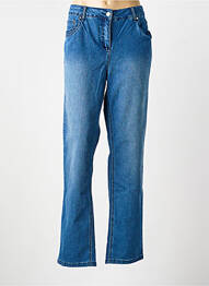 Jeans coupe slim stretch taille normale bleu ZHENZI femme