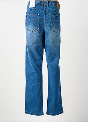 Jeans coupe slim stretch taille normale bleu ZHENZI femme