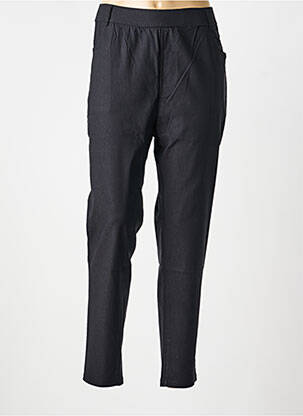 Jegging tissage popeline taille normale noir NH-3 femme