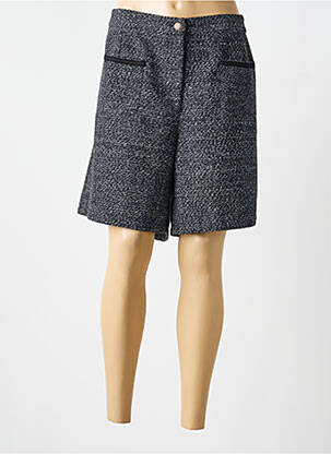 Short taille à pinces taille normale gris MAELLE femme