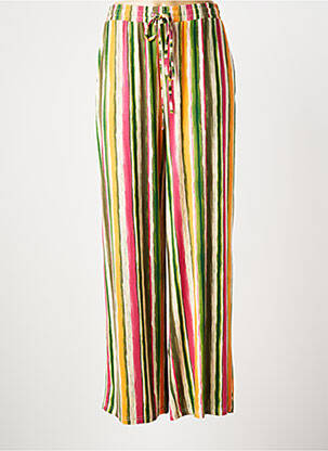 Pantalon large poches taille normale vert MD'M femme