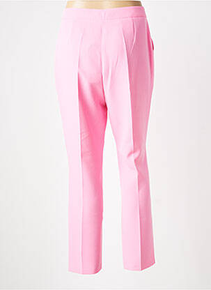 Pantalon droit stretch taille normale rose YES.ZEE femme