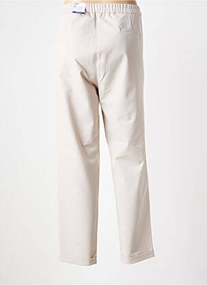 Pantalon droit stretch taille normale gris FRANK WALDER femme