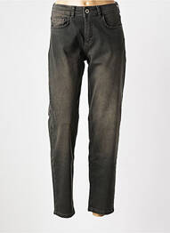 Jeans coupe droite stretch taille normale gris PARA MI femme