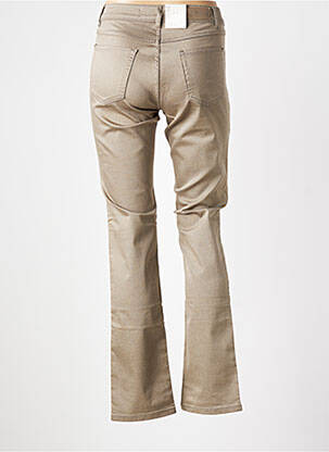 Pantalon slim stretch taille normale vert PARA MI femme