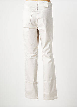 Pantalon droit stretch taille normale gris PARA MI femme