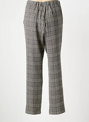 Pantalon droit stretch taille normale noir LA FEE MARABOUTEE femme