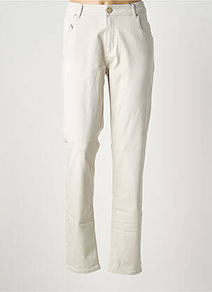Jeans coupe slim stretch taille normale gris PARA MI femme