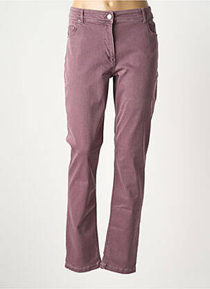 Jeans coupe slim stretch taille normale violet BETTY BARCLAY femme