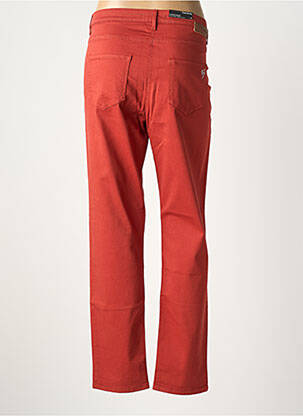 Pantalon slim tissage popeline taille normale orange BETTY BARCLAY femme