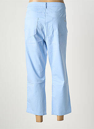Pantalon 7/8 tissage popeline taille normale bleu clair BETTY BARCLAY femme