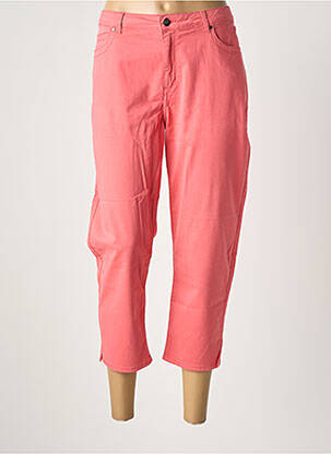 Pantacourt stretch taille normale orange MERI & ESCA femme