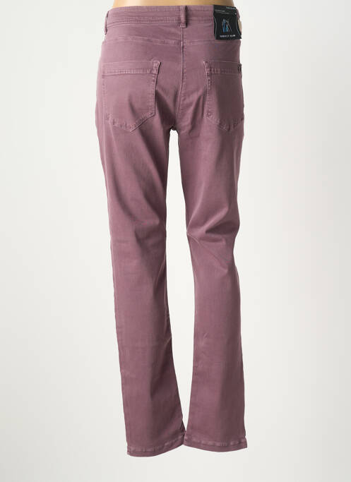 Jeans coupe slim stretch taille normale violet BETTY BARCLAY femme