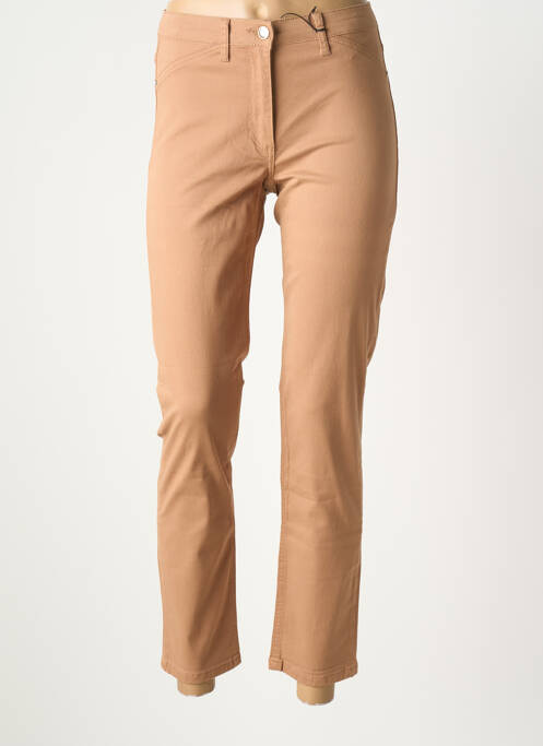 Jeans coupe slim stretch taille normale marron BETTY BARCLAY femme
