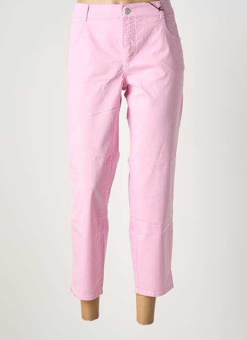 Jeans coupe slim taille normale taille normale rose ANGELS femme