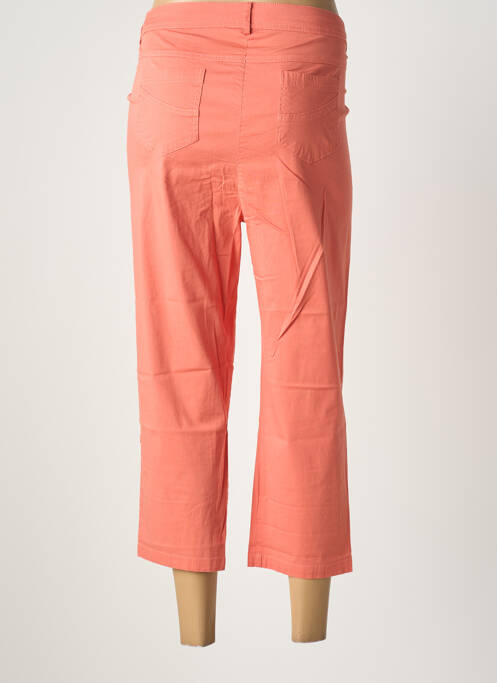 Pantacourt stretch taille normale orange AGATHE & LOUISE femme