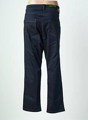 Pantalon slim tissage popeline taille normale bleu BETTY BARCLAY femme