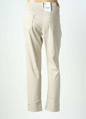 Pantalon slim stretch taille normale beige EAST DRIVE femme