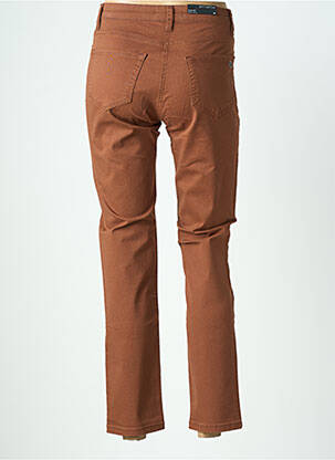 Jeans coupe slim tissage brut taille normale marron BETTY BARCLAY femme