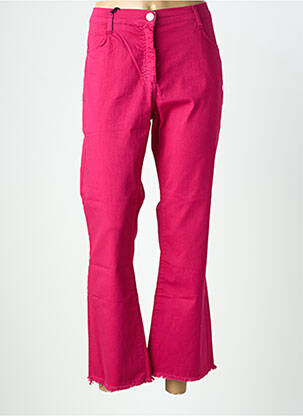 Jeans bootcut taille normale taille normale rose EAST DRIVE femme