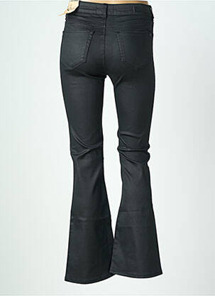 Pantalon flare stretch taille normale noir CUP OF JOE DENIM femme