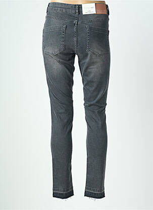 Jeans coupe slim stretch taille normale gris PARA MI femme