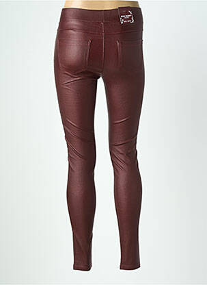 Pantalon slim stretch taille normale rouge MISS FANNY femme