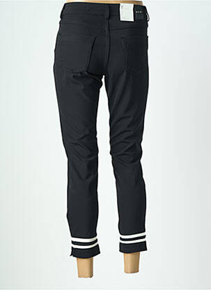 Pantalon 7/8 stretch taille normale noir PARA MI femme
