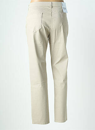 Pantalon slim stretch taille normale beige EAST DRIVE femme