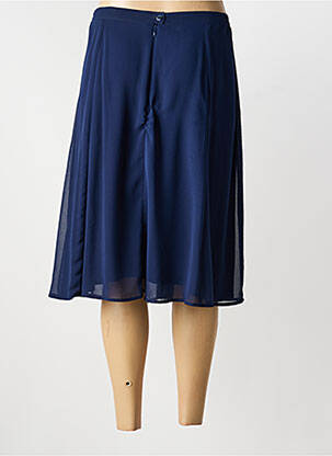 Jupe mi-longue taille normale bleu GREGORY PAT femme