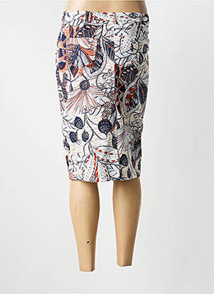 Jupe mi-longue stretch beige MERI & ESCA femme