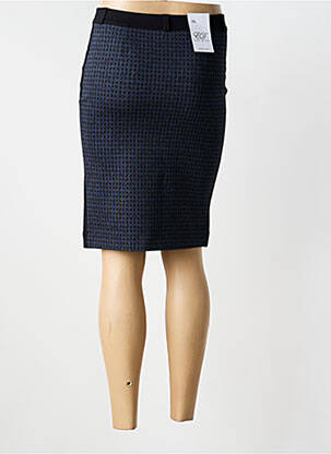 Jupe mi-longue stretch noir EAST DRIVE femme