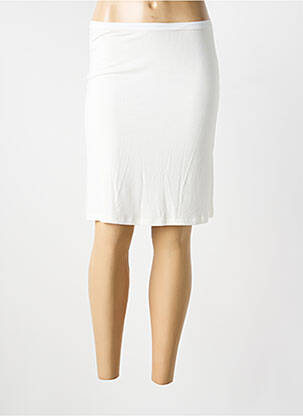 Jupon /fond de robe taille normale blanc LA FEE MARABOUTEE femme