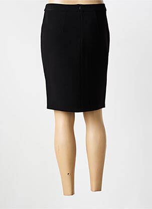 Jupe mi-longue stretch noir I.CODE (By IKKS) femme