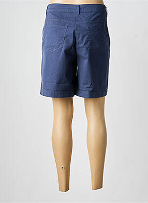 Short taille à pinces taille normale bleu SIGNE NATURE femme