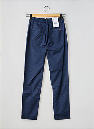 Pantalon slim taille élastique taille normale bleu EAST DRIVE femme