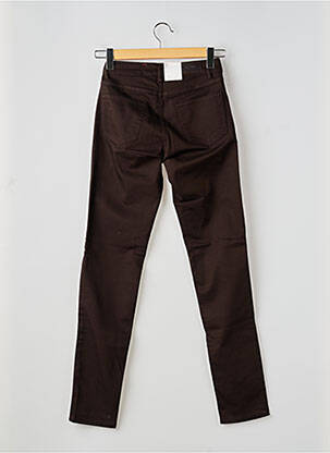Jeans skinny taille haute taille haute marron PARA MI femme