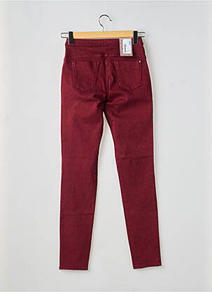 Jegging tissage denim taille normale rouge EAST DRIVE femme