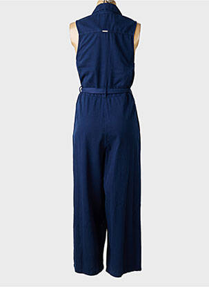 Combi-pantalon poches sans manche bleu AGATHE & LOUISE femme