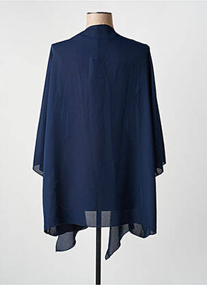 Gilet manches longues manches 3/4 bleu DIAMBRE femme