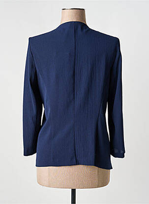 Gilet manches longues manches 3/4 bleu DIAMBRE femme