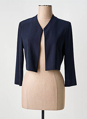 Boléro coupe cintrée bleu VERA MONT femme