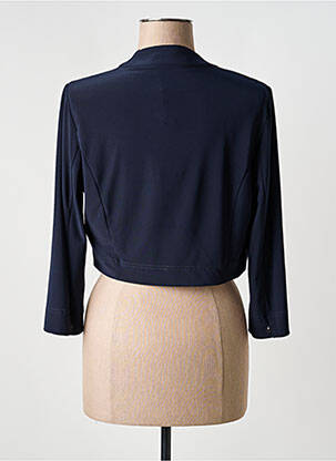 Boléro coupe cintrée bleu VERA MONT femme