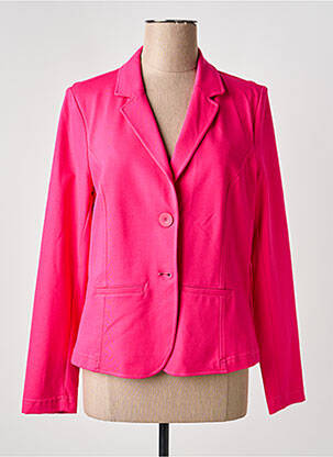 Blazer coupe cintrée rose SIGNE NATURE femme